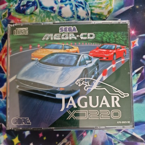 Jaguar xj220 sega mega - mega-cd, game