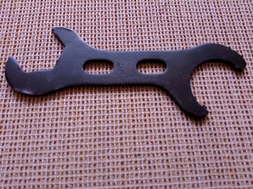 Vintage ajs motorcycle spanner - vintage,
