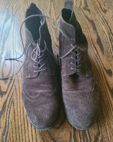 Guc frank wright brown - guc, suede