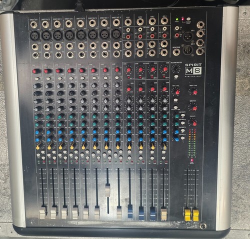 Soundcraft spirit analogue - m8,