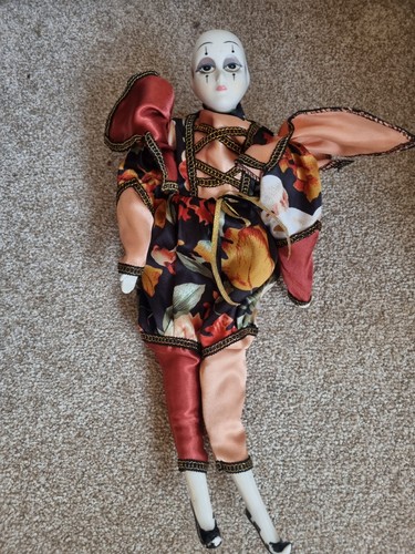 Antique bisque pierrot - bisque,