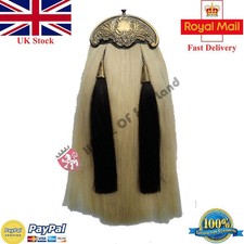 Scottish Piper Black Leather