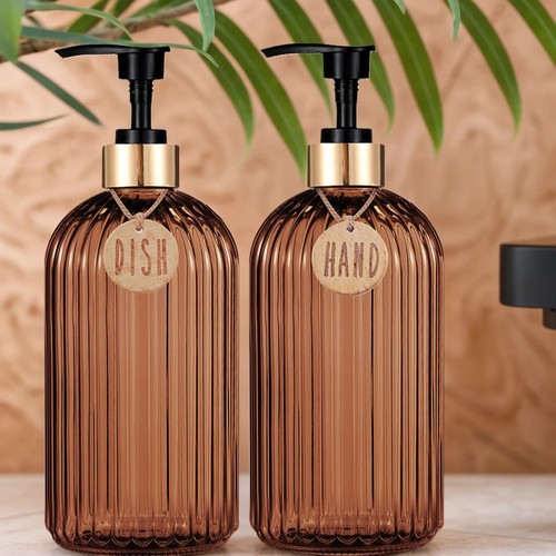 500ml glass vintage soap - glass,