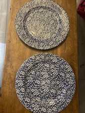 Set of 2 Churchill Blue White