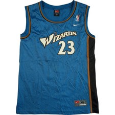 Nike Washington Wizards Jersey Youth XL Michael Jordan #23 NBA Blue Vintage