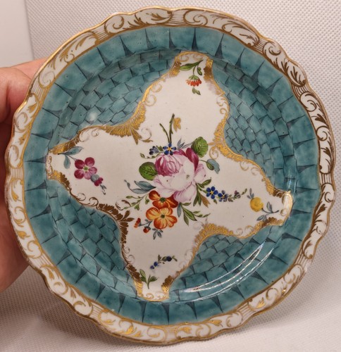 Meissen plate antique - , flowers
