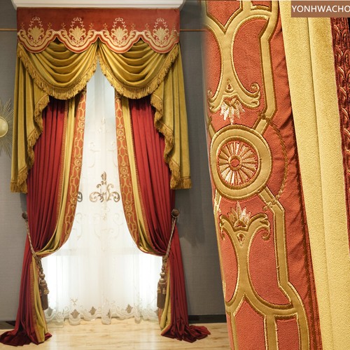 Retro palace velvet wine - velvet, red