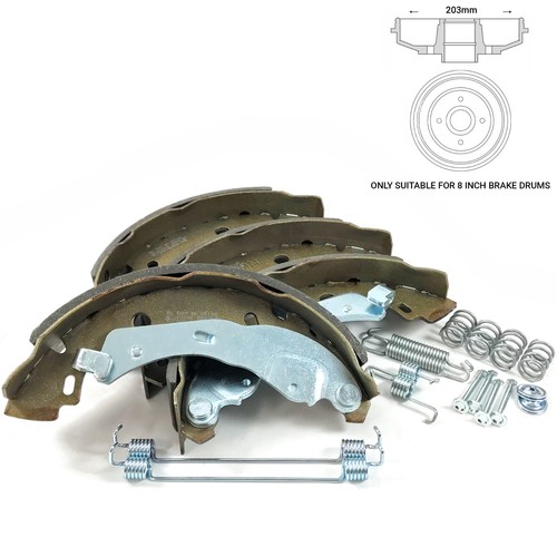 Rear brake shoes fitting - rear,