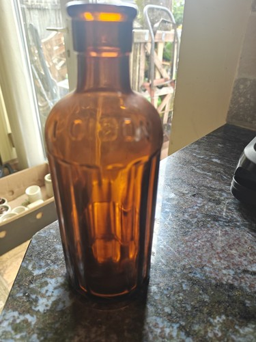 Vintage amber glass - vintage,