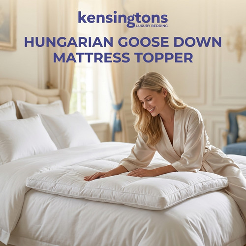 100 hungarian goose down - ,