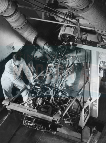 Napier gazelle free turbine - "gazelle", free-turbine