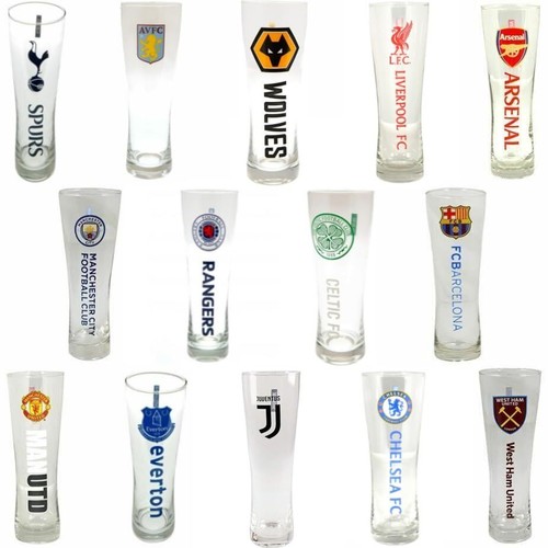 Football tall beer glass - tall,