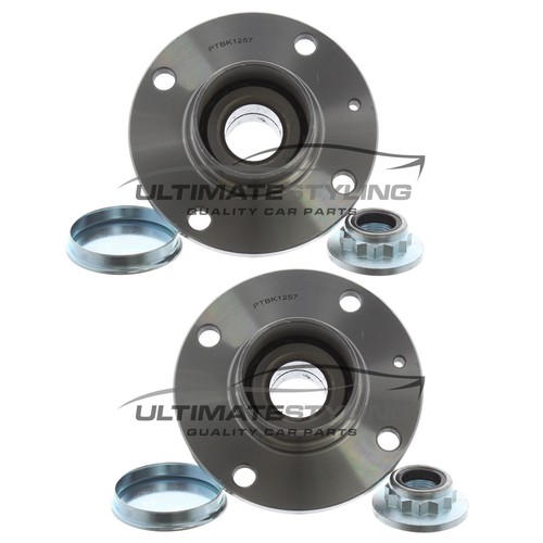 Rear wheel bearing - rear, hubs