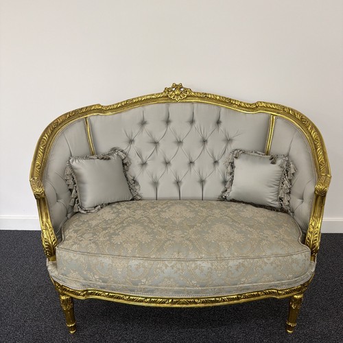 Louis xvi gilt - gilt, sofa