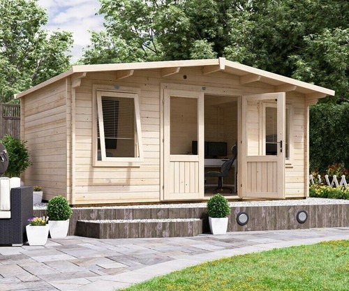 Garden log cabin 3m - garden,