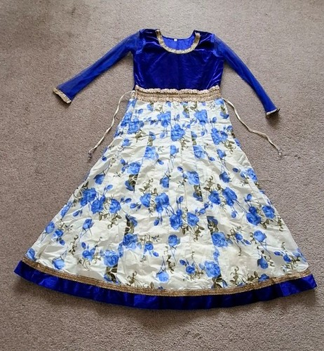 Womens blue cream gold - womens, floral