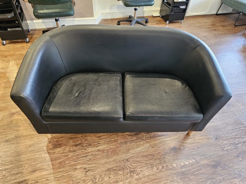 Faux leather tub - faux,