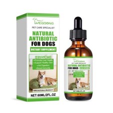 Dog Antibiotics, Antibiotics for Dogs, Natural Dog Antibiotics Drops Suppor S9J7