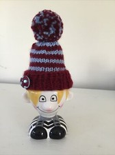 MAROON & BLUE STRIPED FOOTBALL