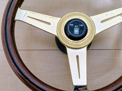 Nardi wood steering wheel - wood,