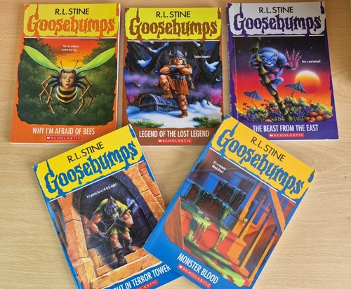 Bundle goosebumps books - of, x