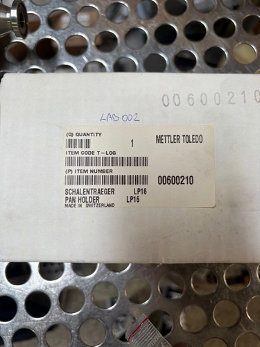 Mettler toledo pan holder - mettler,