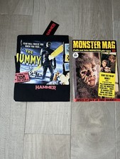 Official Hammer House Of Horror The Mummy T-shirt Size Small With Magazine BNWT