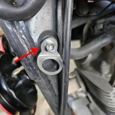 4x Universal Motorcycle Parts Tie Down Anchor Hook Dirt Bike Tie Down Strap Ring