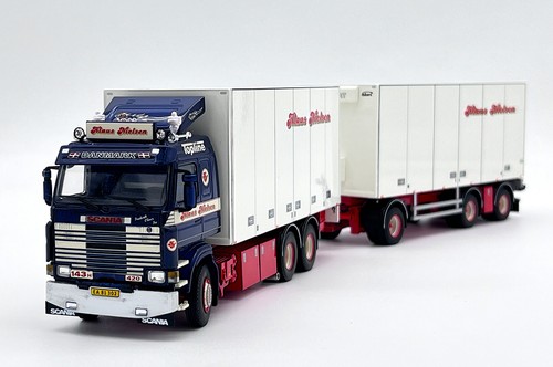 Scania 143 riged box truck - , 6x2