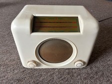 BUSH DAC90A CREAM VINTAGE VALVE RADIO WORKING