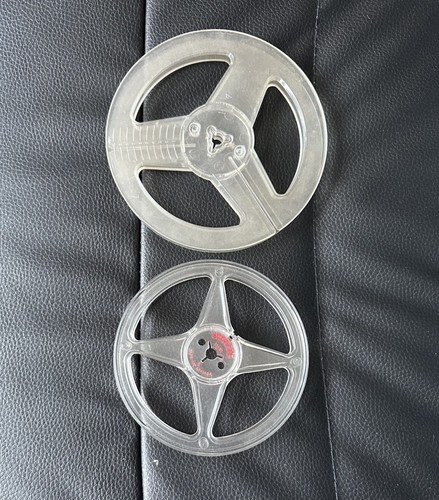 Two empty tape - empty, reels