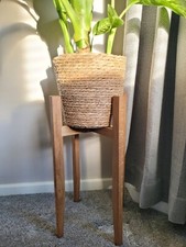 30.5cm Wide Oak Plant Stand