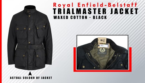 Belstaff royal enfield black - enfield",