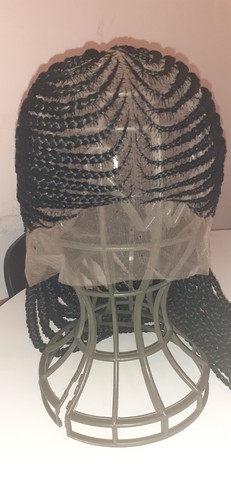 Full lace braided cornrow wig - lace,