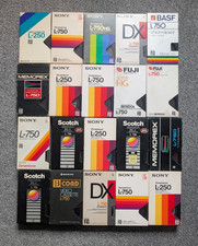 20 Betamax Video Tapes