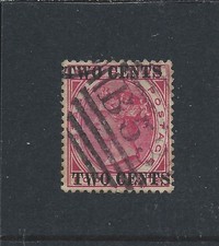 MAURITIUS 1891 2c on 4c