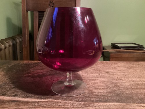 Retro red cranberry glass - retro, red/cranberry
