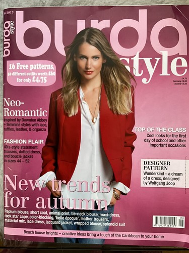 Burda style magazine 2013 - style, 08/2013