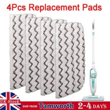 4 Pack Replacement Pads for Shark S1000UK S1000 Series Steam Mop Pocket Mop Pads