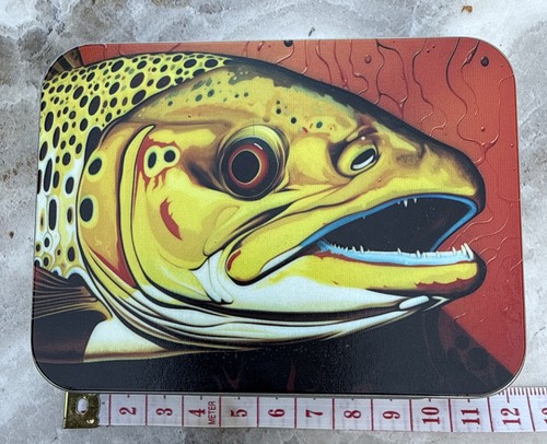 Fishing fly box slotted - fishing,