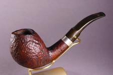 Pipe Stanwell Sterling Danish Egg Estate Pipe- Made In Denmark (№9104)