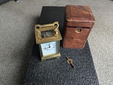 1880 french carriage clock - 1880,