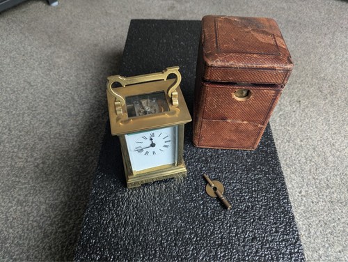 1880 french carriage clock - 1880,