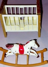 Lundby Drop Side Cot & Rocking