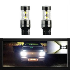 W21/5w T20 580 Led Sidelight Super Hid Xenon White Drl 7443 Smd Bulbs 7W 6500K