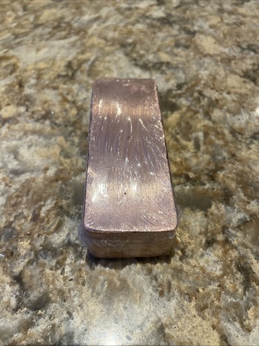 Copper bar 1kg pure - 1kg, 99.9%