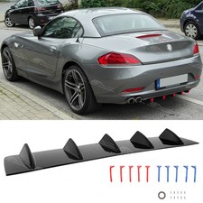 For Z3 E36 Z4 E85 E89 sDrive Rear Bumper Diffuser Spoiler Splitter Shark 5-Fins