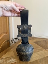 Vintage Rare Rustic Large Cow