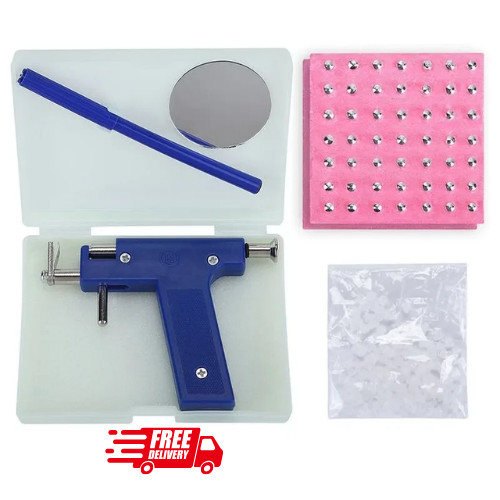 Ear piercing gun - ear,