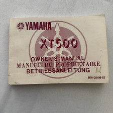 Vintage Yamaha XT500